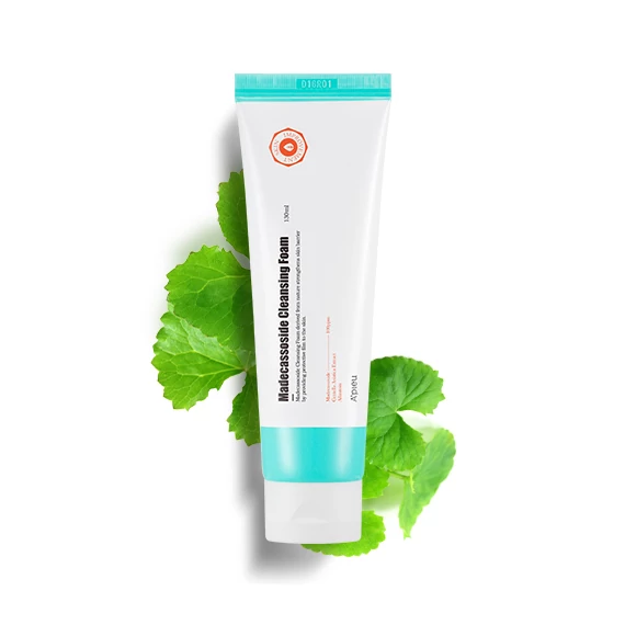 A'PIEU Madecassoside Cleansing Foam – Vlažilna Čistilna Pena 130ml