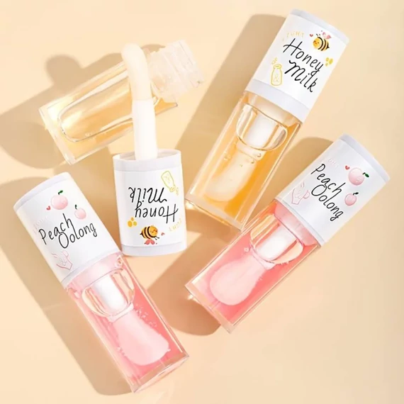 A'PIEU Honey & Milk Lip Oil Peach – Hranilno in vlažilno olje za ustnice 5g