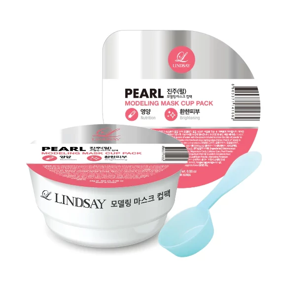 Lindsay Modeling Mask Cup Pack Pearl – Perlová Algínátová Modelovací Maska Na Obličej 28g