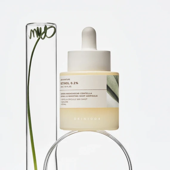 SKIN1004 Madagascar Centella Retinol 0.2 Boosting Shot Ampoule – Ampulka Na Spevnenie A Elasticitu 30ml