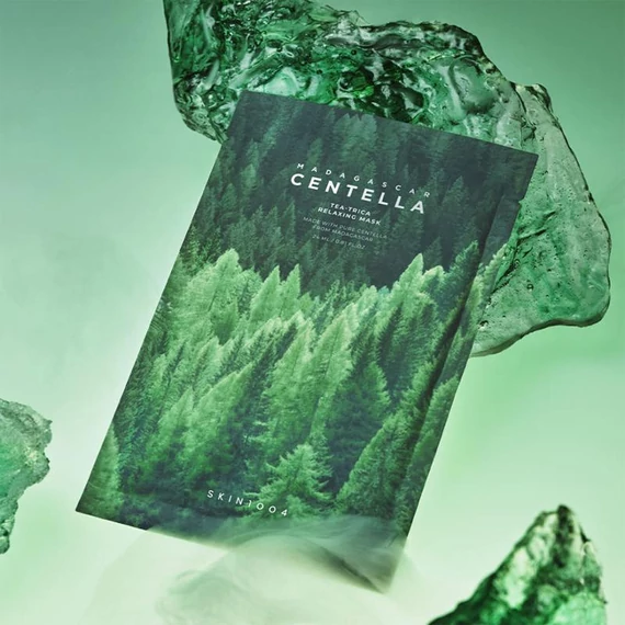 SKIN1004 Madagascar Centella Tea-Trica Relaxing Mask – Maska Za Obraz S Centello In Čajevcem Za Sprostitev 1kos/23ml