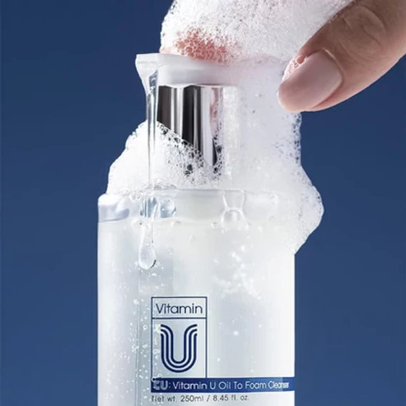 CUSKIN Vitamin U Oil To Foam Cleanser – Čistiaci Hydrofilný Olej-Pena 250ml