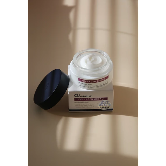 CUSKIN Clean-up Collagen Cream – Kollagen Creme Gegen Falten 30ml