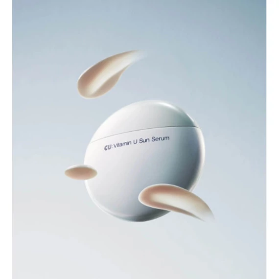 CUSKIN Vitamin U Sun Serum SPF 50+ PA++++ – Opaľovací Sérum S Vitamínom U A Vitamínom B12 50g