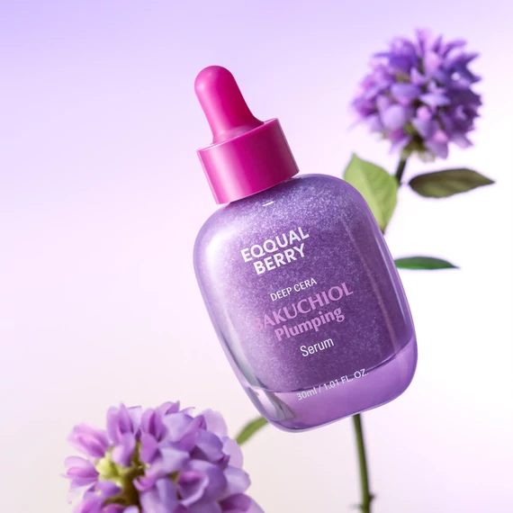 EQQUALBERRY Bakuchiol Plumping Serum – Erősítő és Hidratáló Szérum Bakuchiollal 30ml