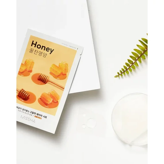 Missha Airy Fit Sheet Mask - Honey – Regeneračná Textilná Maska na Tvár s Medom 19g