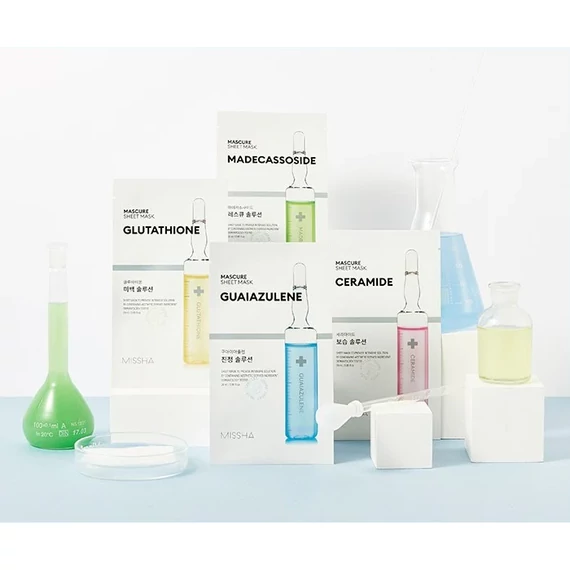 Missha Mascure Hydra Solution Sheet Mask – Hydratačná Pleťová Maska s Kyselinou Hyalurónovou 28ml
