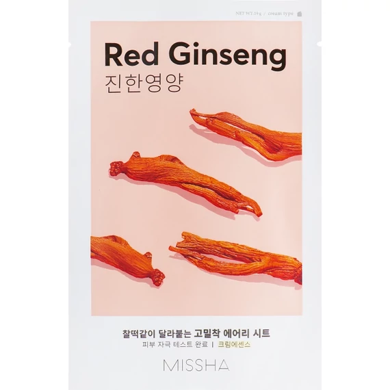 Missha Airy Fit Sheet Mask - Red Ginseng 