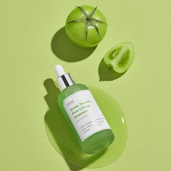 Sungboon Editor Green Tomato Pore Lifting Ampoule+ – Pórusösszehúzó Ampulla 30ml