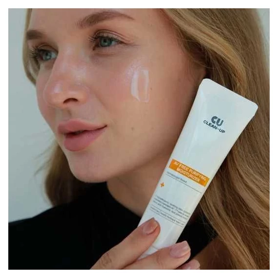 CUSKIN Clean-Up Av Free Purifying Moisturizer – Feuchtigkeitsspendende Creme Für Problematische Haut 60ml