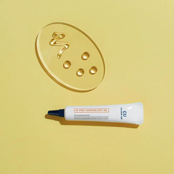 CUSKIN Clean-up AV Free Vanishing Spot Gel – Punktuelles Gel Gegen Unreinheiten Mit Salicylsäure Und Zink 10ml