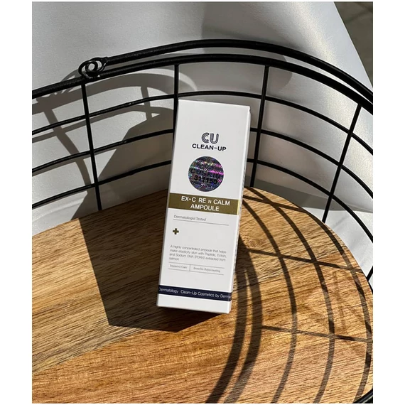 CUSKIN Clean-Up Ex-C Re N Calm Ampoule – Liftingkonzentrat Mit Polynukleotiden 30ml