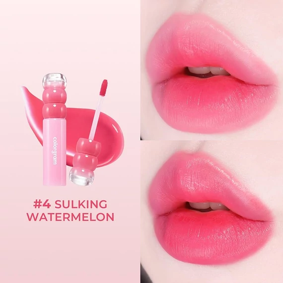 Colorgram Fruity Water Tint – 04 Sulking Watermelon – Trajen Lip Tint Za Ustnice 2.8g