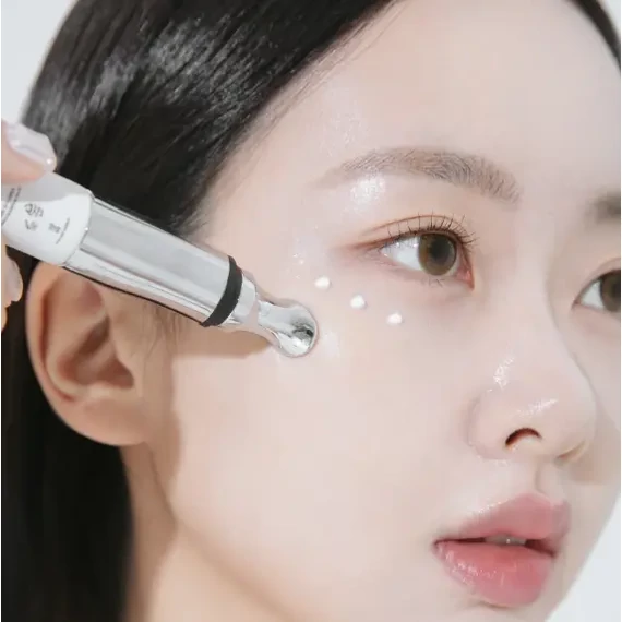 HEVEBLUE Black Yuja Bean Lifting Auto Eye Cream – Cremă Lifting Pentru Zona Ochiilor Cu Masaj 15ml