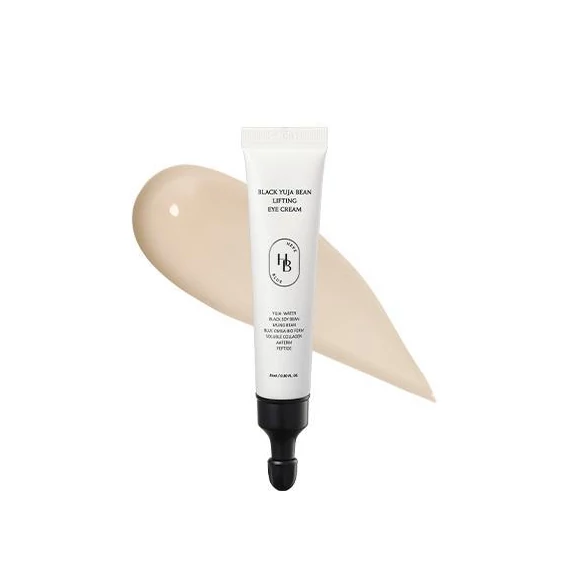 HEVEBLUE Black Yuja Bean Lifting Eye Cream – Cremă Lifting Pentru Zona Ochi 15ml
