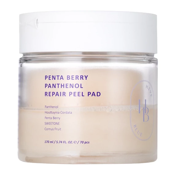 HEVEBLUE Penta Berry Panthenol Repair Peel Pad 