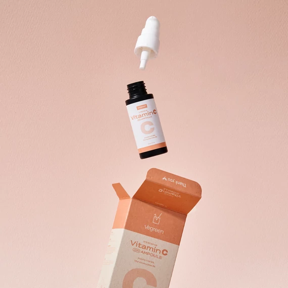 Vegreen Intensive Vitamin C 20% Ampoule – Ampulă Pentru Față Cu 20 % Vitamina C 30ml