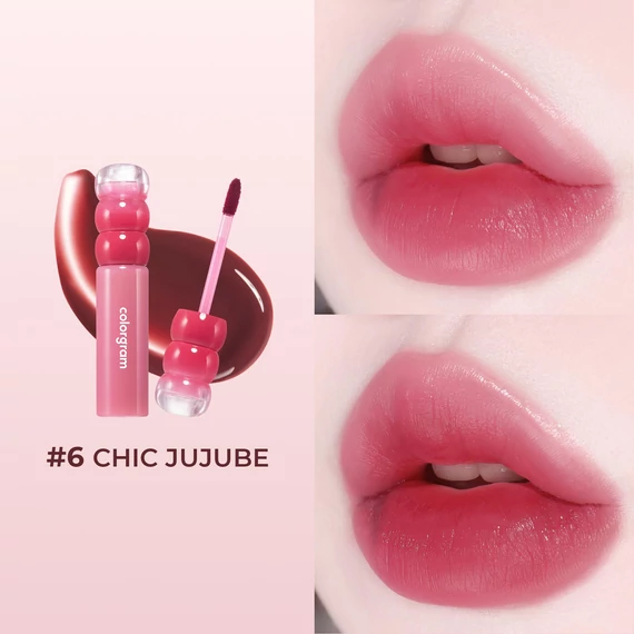 Colorgram Fruity Water Tint – 06 Chic Jujube – Langanhaltender Lippen-Tint 2.8g