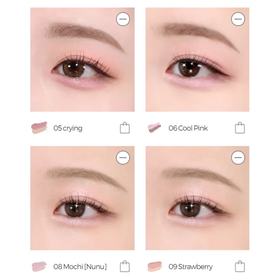 Colorgram All In One Aegyo-Sal Maker – 09 Strawberry – Dvostranski Konturiran Svinčnik-Senčilo Za Oči 0.17g