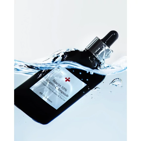 CUSKIN Dr. Solution Niacin 10% Vitamin C Ampoule – Ampulă Iluminatoare Cu 10% Niacinamid Și Vitamina C 50g