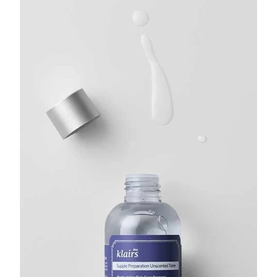 Klairs Supple Preparation Unscented Toner MINI – Toner Hidratant Fără Parfum MINI 30ml