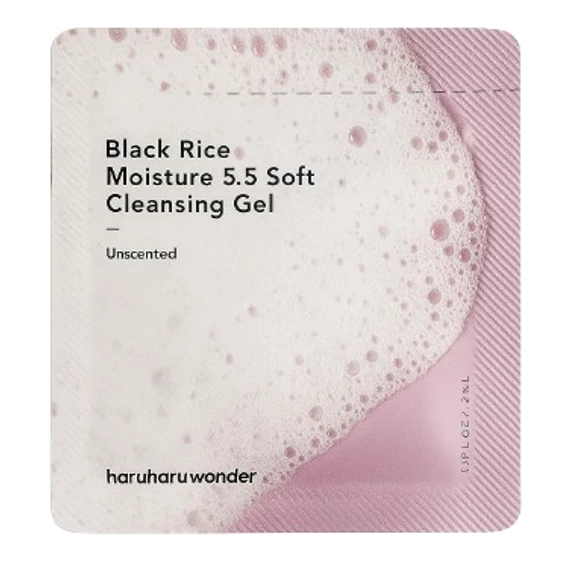 HaruHaru Wonder Black Rice Moisture 5.5 Soft Cleansing Gel