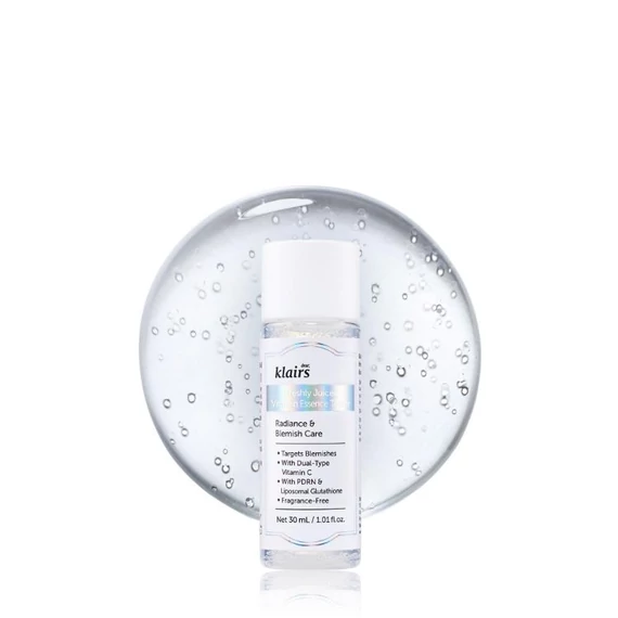 Klairs Freshly Juiced Vitamin Essence Toner MINI – Toner-Esență Cu Vitamina C MINI 30ml