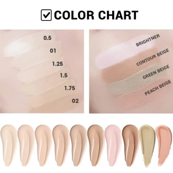 The Saem Cover Perfection Tip Concealer SPF28/PA++ - Contour Beige - Korektor Pod Oczy 6,5ml