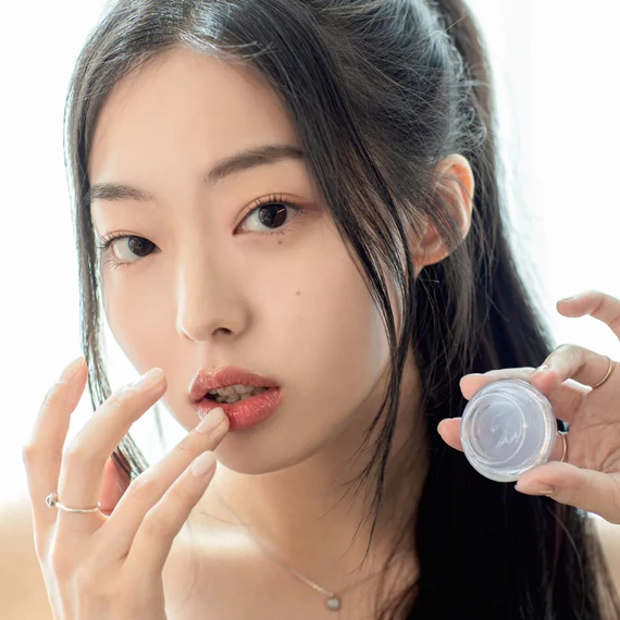 GLOW Peach Peptide Repair Lip Balm – #IceBlue – Regeneráló Ajakbalzsam 8g