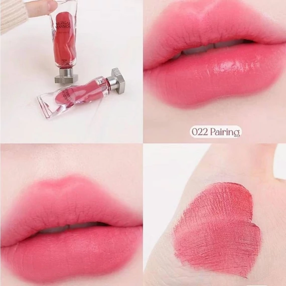 Muzigae Mansion Objet Liquid – #022 Pairing – Matt Folyékony Rúzs 6g