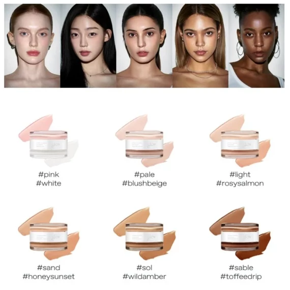 GLOW Not Dry Concealer – #Pale + #Blushbeige – Nawilżający Korektor 10g