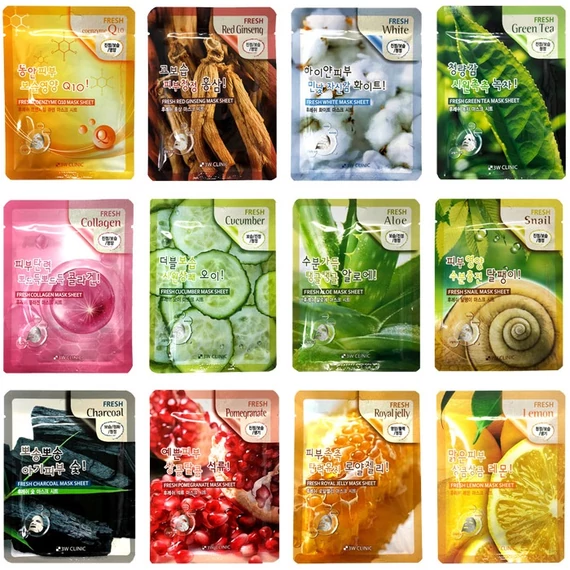 3W Clinic Fresh Aloe Mask Sheet – Hidratáló Arcmaszk 1db/23g