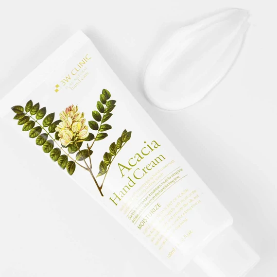 3W Clinic Moisturizing Acacia Hand Cream – Hidratáló Kézkrém 100ml