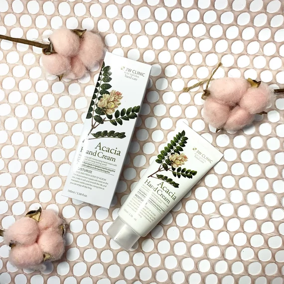 3W Clinic Moisturizing Acacia Hand Cream – Hidratáló Kézkrém 100ml