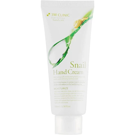 3W Clinic Moisturizing Snail Hand Cream