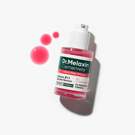 Dr. Melaxin Cemenrete Cyano Pink Spicule Serum – Serum do Twarzy z Mikroigłami 30ml