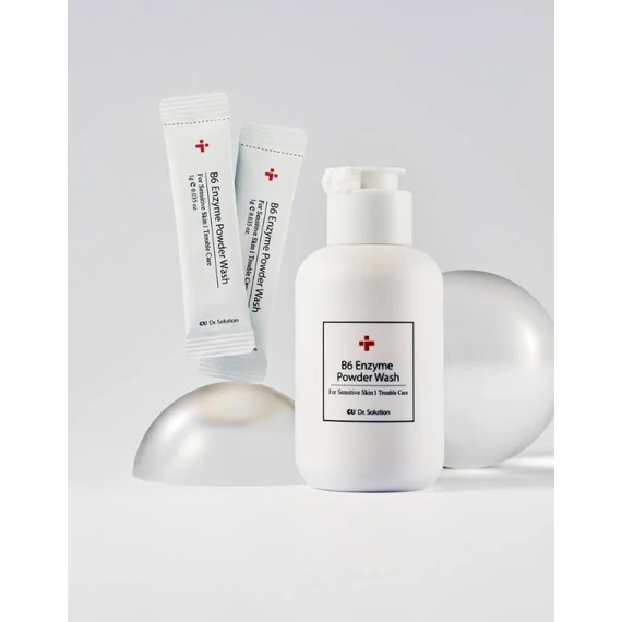 CUSKIN Dr. Solution B6 Enzyme Powder Wash – Encimska Praškasta Pena za Umivanje Obraza 55g