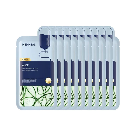 Mediheal Dermaplus Aloe Mask – Vlažilna Maska za Obraz 1kos/22ml