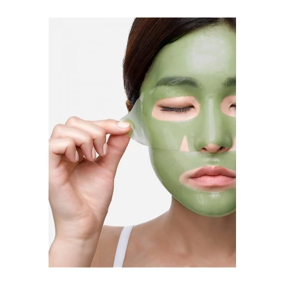 Petitfee Artichoke Soothing Hydrogel Face Mask – Pomirjujoča Hidrogelna Maska za Obraz 1kos/32g