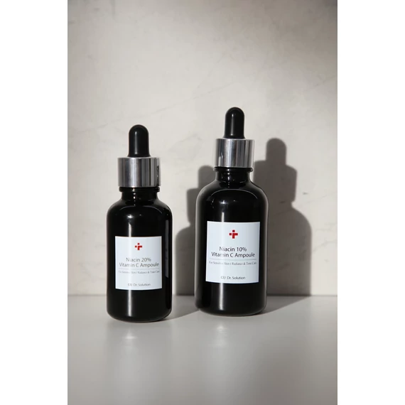 CUSKIN Dr. Solution Niacin 20% Vitamin C Ampoule – Izbeljujoča Ampula z 20% Niacinamidom in Vitaminom C 30g