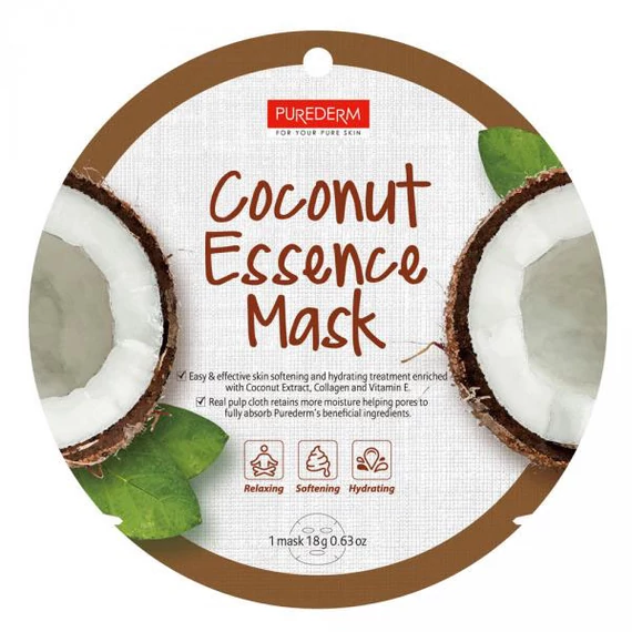 PUREDERM Coconut Essence Mask-C