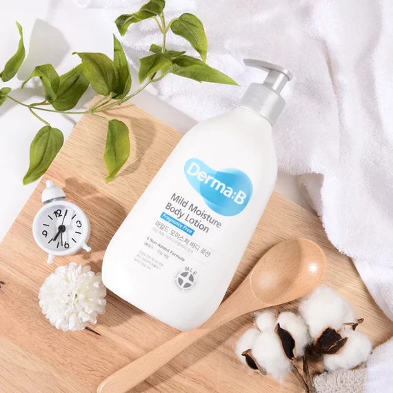 Derma:B Mild Moisture Body Lotion – Enyhe Hidratáló Testápoló 400ml