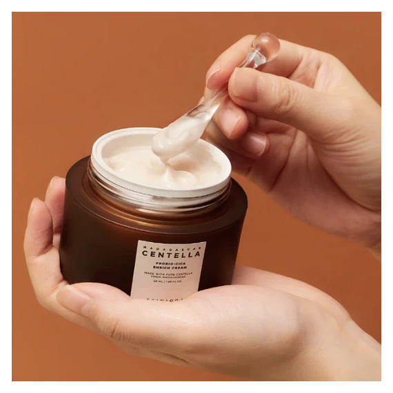 SKIN1004 Madagascar Centella Probio-Cica Enrich Cream (sample) – Nahrilna Krema za Obraz 1,5ml (sample)