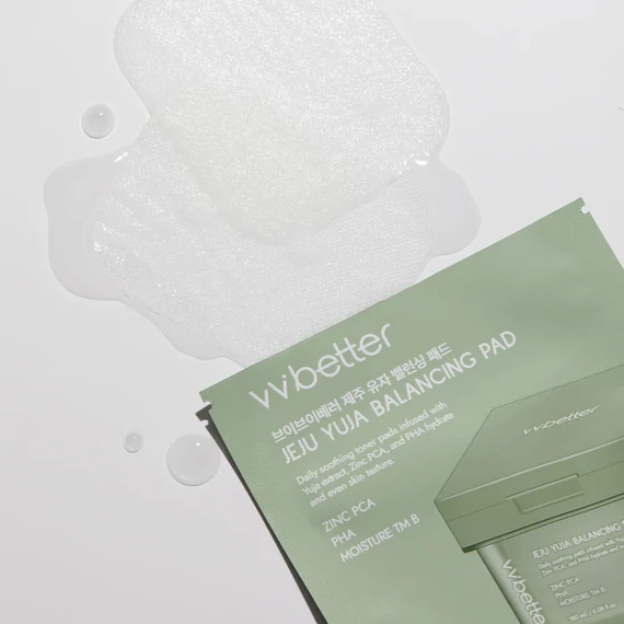Vvbetter Jeju Yuja Balancing Pad Mini Set – Dischete Tonifiante Cu Extract De Yuja 5buc×2tampoane