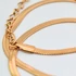 Slika 4/6 - immaculati flat snake golden necklace 3
