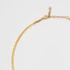 Slika 5/6 - immaculati flat snake golden necklace 4