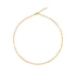 Slika 1/6 - immaculati paper clip golden necklace