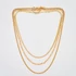 Slika 4/4 -immaculati triplie golden necklace 3