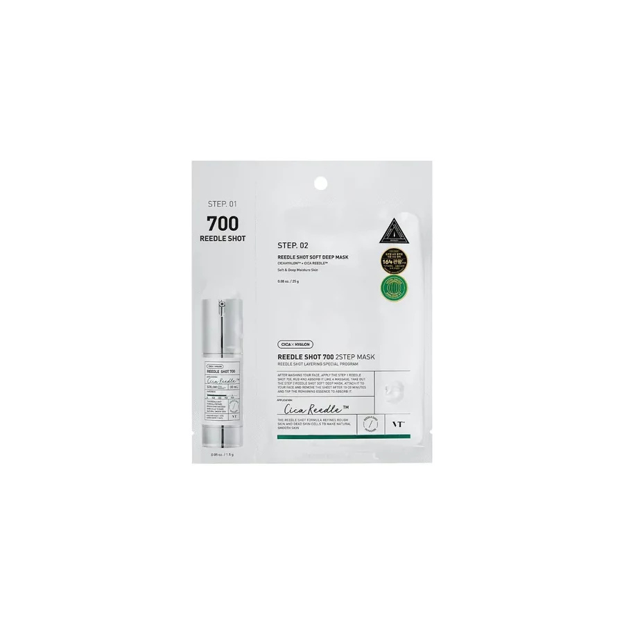 VT Cosmetics Reedle Shot 700 2-Step Mask - Dwufazowa maska