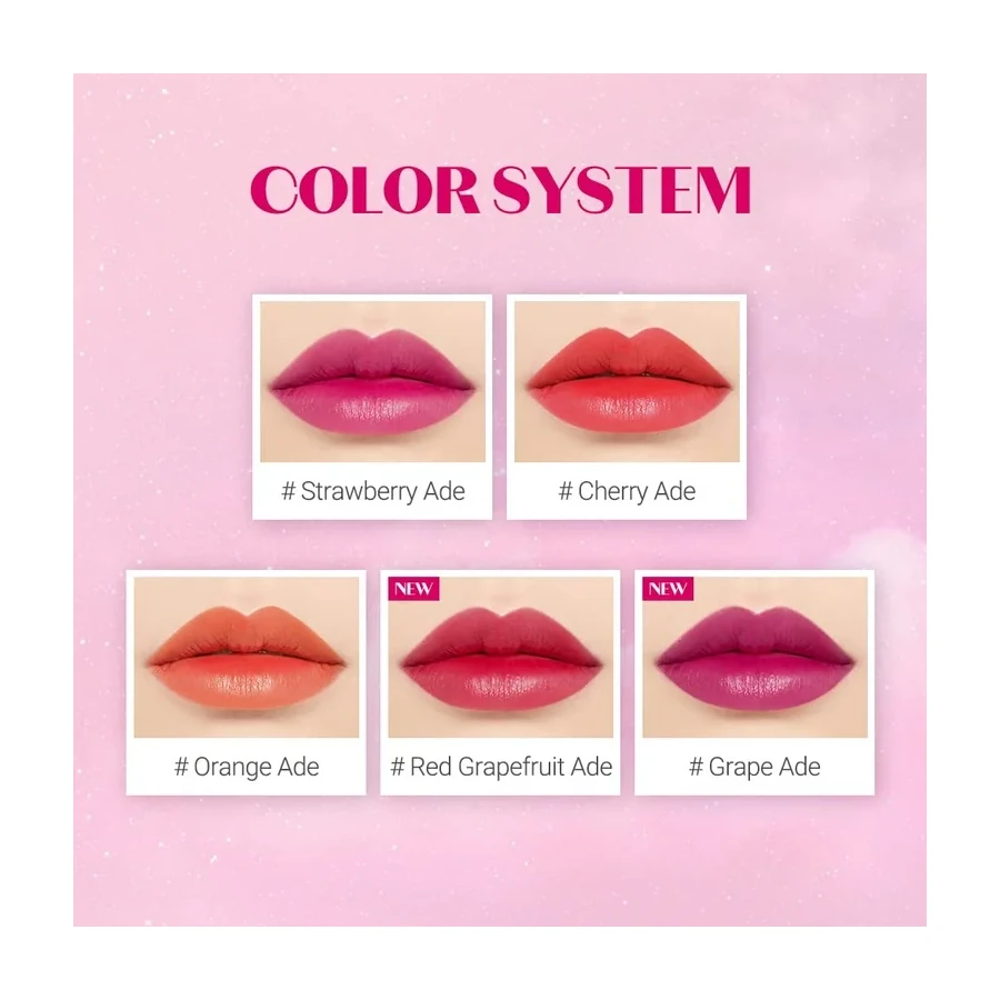 ETUDE Dear Darling Water Tint - Red Grape Fruit | Feuchtiger Lippenstift Mit Fruchtigem Farbton